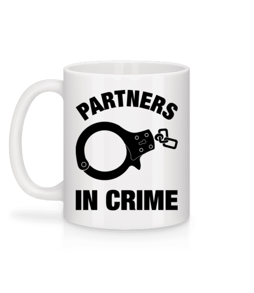 Aperçu: Partner in crime - Mug en céramique blanc - Blanc - Derrière