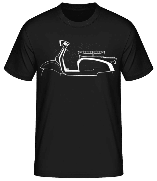 Aperçu: 'Zündapp RS 50 Super' Silhouette - T-shirt standard Homme - Noir - Devant