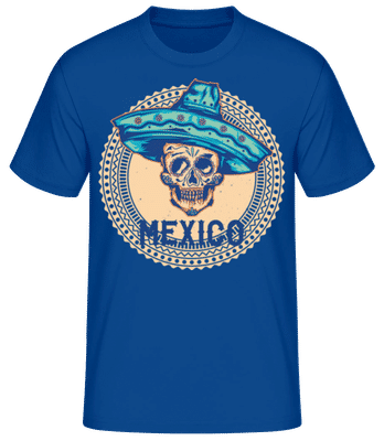 Mexico - T-shirt standard Homme - Bleu royal - Devant