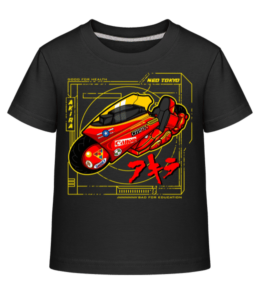 Aperçu: Neo Tokyo Bike - T-shirt shirtinator Enfant - Noir - Devant