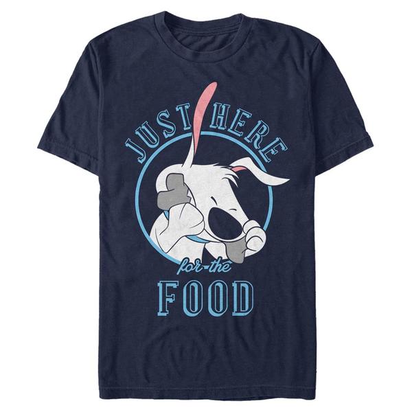 Aperçu: Disney - Mulan - Little Brother Lil Brother Food - Homme T-shirt - Bleu marine - Devant