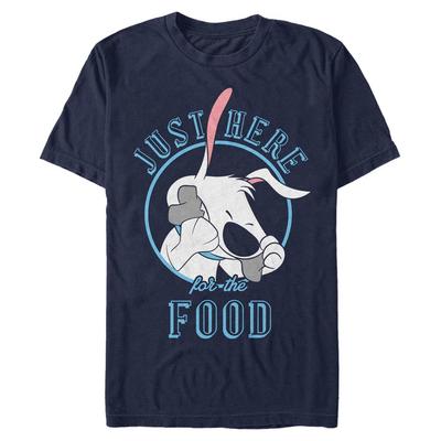 Disney - Mulan - Little Brother Lil Brother Food - Homme T-shirt - Bleu marine - Devant