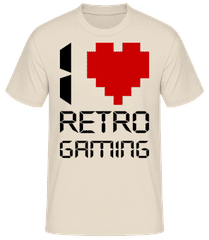 I Love Retro Gaming · Camiseta básica para hombre