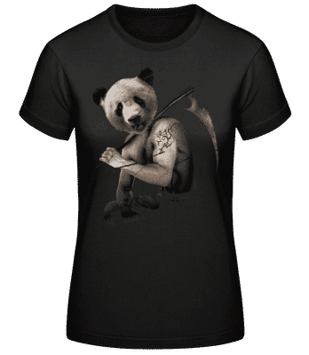 Scythe Panda - Camiseta para mujer B&C - Negro - delante