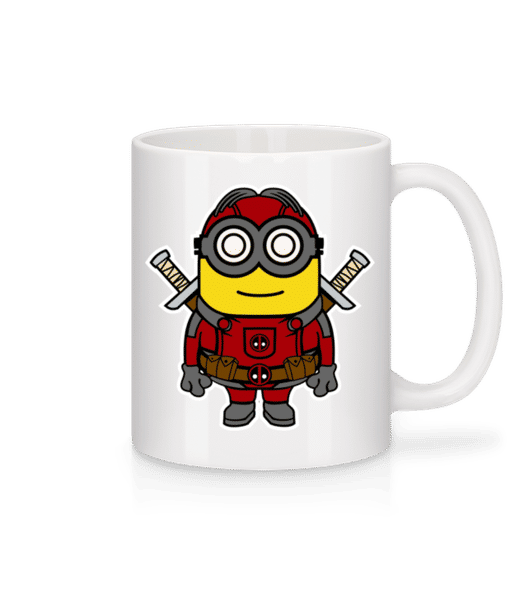 Aperçu: Minion Deadpool - Mug en céramique blanc - Blanc - Devant