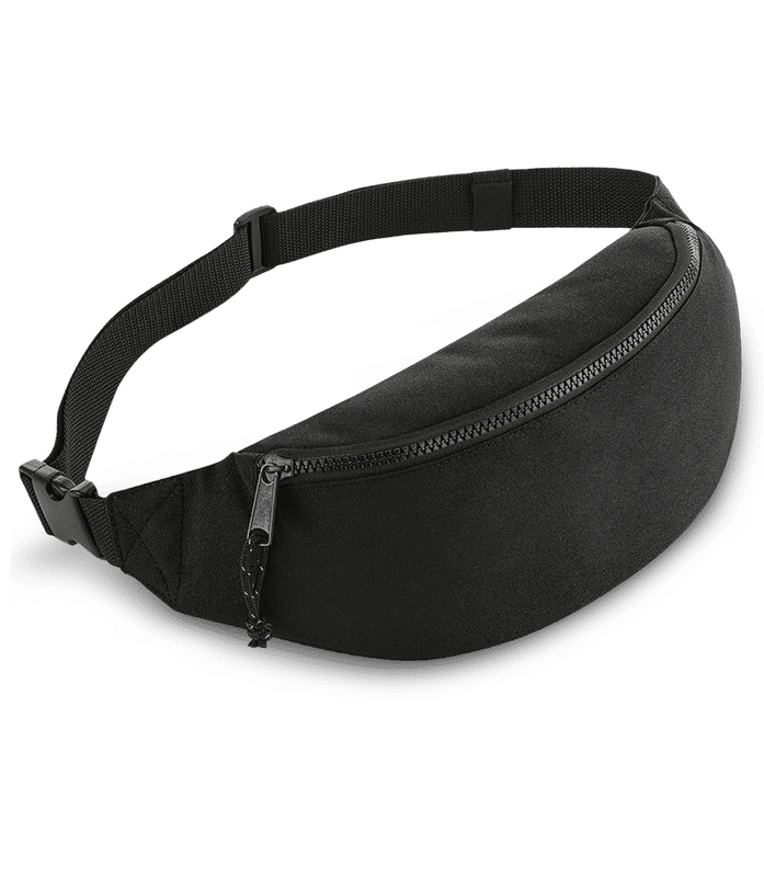 Preview: BagBase Bum Bag - Black - Back