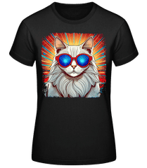 Nórska Lesná Mačka Hippie Vzhľad · Dámske basic tričko