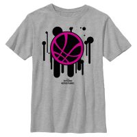Marvel - Doctor Strange - Logo Drip Seal - Niños Camiseta - Gris moteado - delante