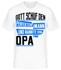Opa Perfekter Mann · Männer Basic T-Shirt