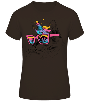 Fete De La Licorne - T-shirt standard Femme - Marron - Devant