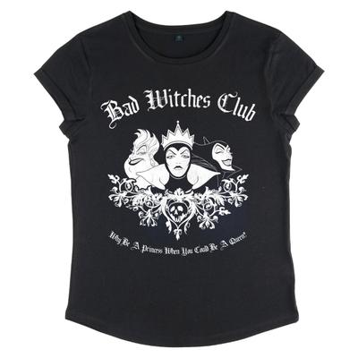 Disney - Les Méchants Disney - Bad Witch Club - Femme T-shirt - Noir - Devant