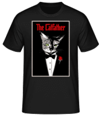 The Catfather - T-shirt standard Homme - Noir - Devant