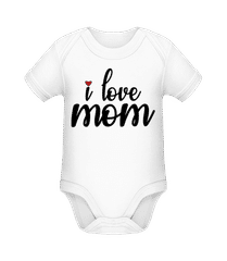 I Love Mom · Body manches courtes bio