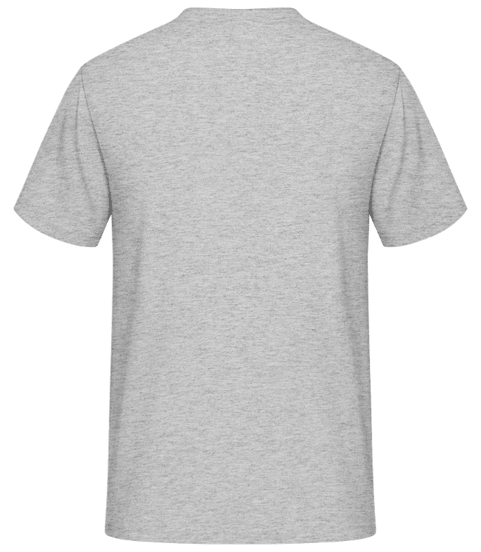 Vista previa: Marvel - Ms. Marvel - Logo Ms. Ms. Badge - Hombres Camiseta - Gris moteado - detrás