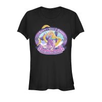 Disney - Tangled - Rapunzel ExploreCorona - Women's T-Shirt - Black - Front