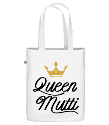 Queen Mutti - Bio Tasche - Weiß - Vorne