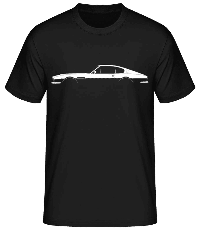 Preview: 'Aston Martin DBS' Silhouette - Men's Basic T-Shirt - Black - Front