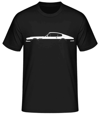 'Aston Martin DBS' Silhouette - Camiseta básica para hombre - Negro - delante