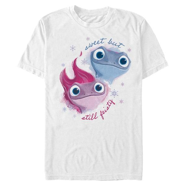 Preview: Disney - Frozen - Bruni Sweet Sassy - Men's T-Shirt - White - Front