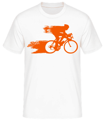 Cyclist - T-shirt standard Homme - Blanc - Devant