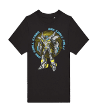 One Shall Stand One Shall Fall - Kinder T-Shirt B&C - Schwarz - Vorne