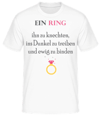 Ein Ring Ihn Zu Knechten · Männer Basic T-Shirt
