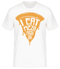I Eat Pizza Every Day · Männer Basic T-Shirt