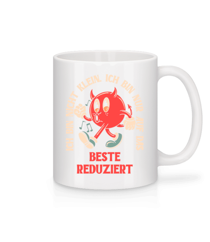 Vorschau: Auf Das Beste Reduziert - Tasse - Weiß - Vorne