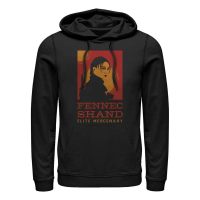 Star Wars - Book of Boba Fett - Fennec Shand Poster - Unisex Hoodie - Black - Front