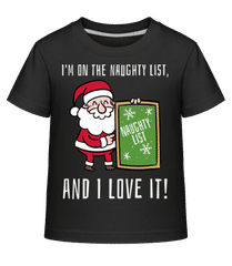 Naughty List · T-shirt shirtinator Enfant