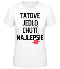Tatove Jedlo Chutí Najlepšie · Dámske basic tričko