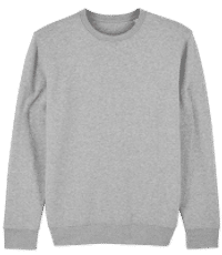 Unisex Bio Pullover Stanley Stella 2.0 - Grau meliert - Vorne