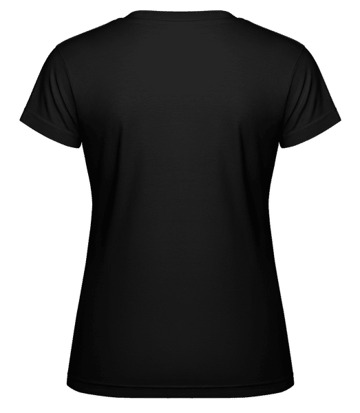 Grumpy Bowie Cat -  T-shirt Shirtinator femme - Noir - Derrière