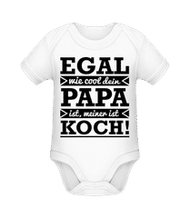 Mein Papa Ist Cooler Koch · Baby Bio Strampler
