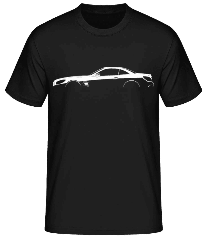 Vorschau: 'Mercedes-Benz SL Hard. R231' Silhouette - Männer Basic T-Shirt - Schwarz - Vorne