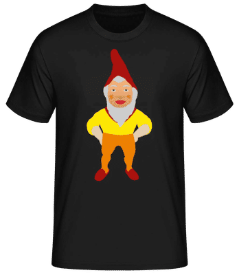 Sweet Garden Gnome - Pánske basic tričko - Čierna - Predné