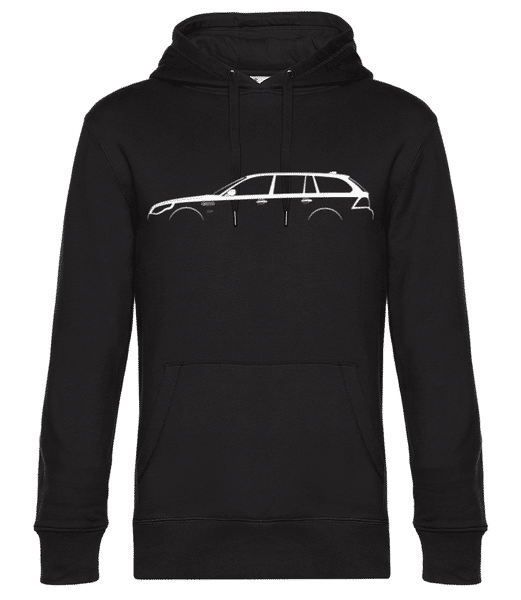Aperçu: 'BMW M5 Touring (E60)' Silhouette - Sweat à capuche premium Unisexe - Noir - Devant