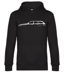 'BMW M5 Touring (E60)' Silhouette · Pánská standardní mikina s kapucí