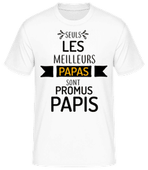 Les Meilleurs Papas Sont Papi · T-shirt standard Homme