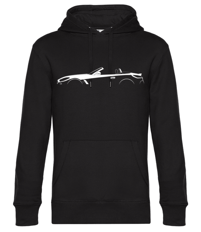 Preview: 'BMW Z4 G29' Silhouette - Unisex Premium Hoodie - Black - Front