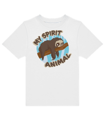 My Spirit Animal - Kids B&C T-Shirt - White - Front