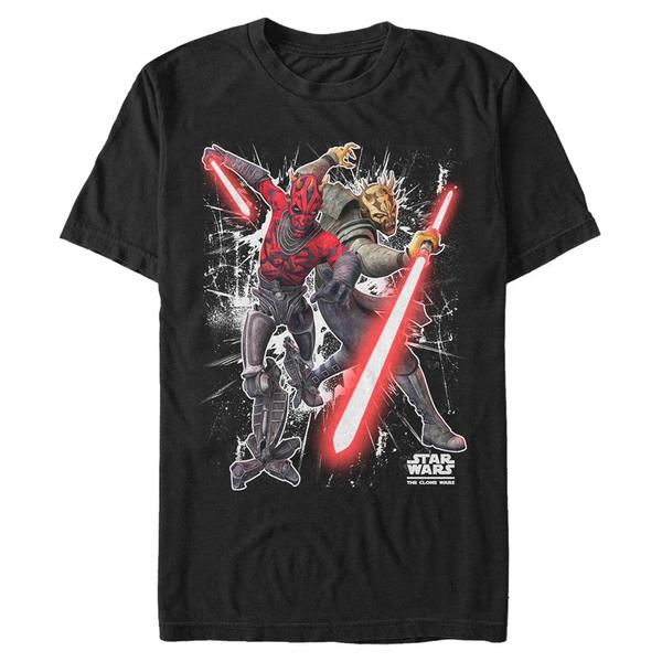 Aperçu: Star Wars - The Clone Wars - Skupina Sith Brothers - Homme T-shirt - Noir - Devant
