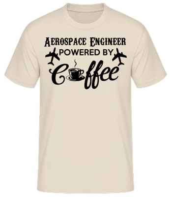 Aerospace Engineer - T-shirt standard Homme - Crème - Devant