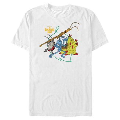 Disney - Bichos Una aventura en miniatura - Skupina Big Leaf - Hombres Camiseta - Blanco - delante