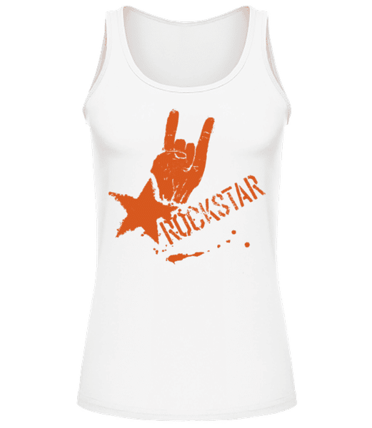 Aperçu: Rockstar Symbol - Débardeur Femme - Blanc - Devant