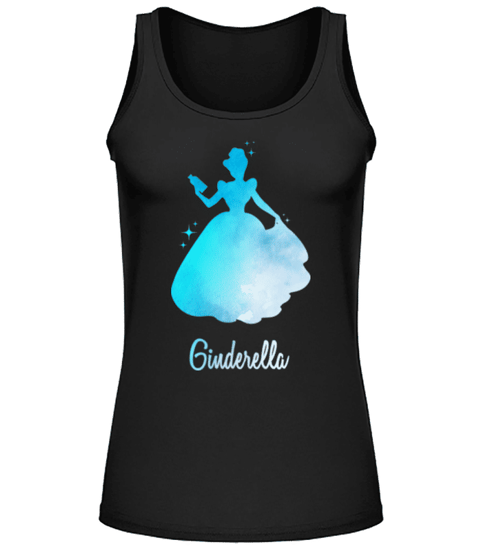 Vorschau: Ginderella - Frauen Tank Top - Schwarz - Vorne