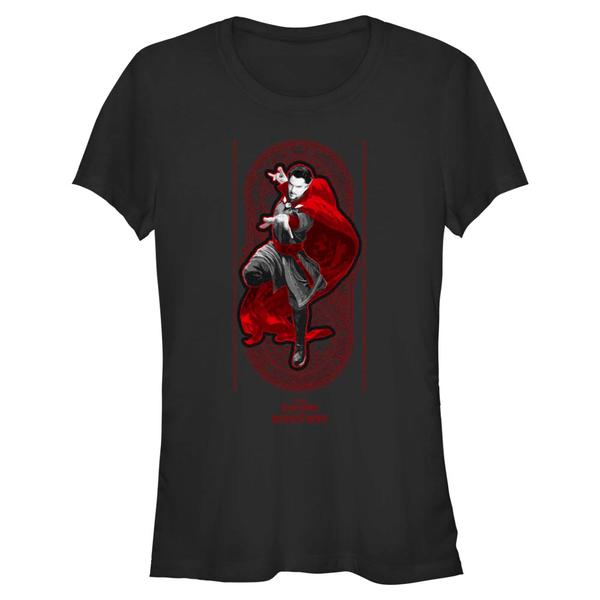 Aperçu: Marvel - Doctor Strange - Docteur Strange Strange Minds - Femme T-shirt - Noir - Devant