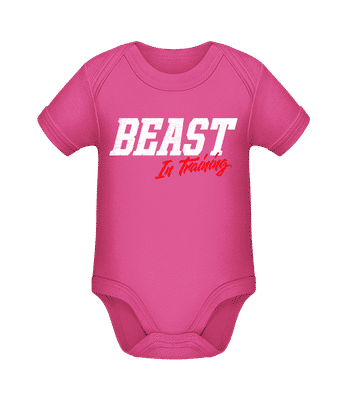 Beast In Training - Bio body pre deti - Magenta - Predné