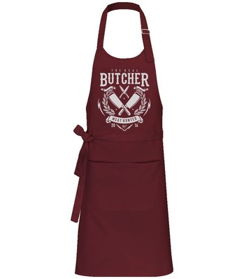The Real Butcher - Professional Apron - Bordeaux - Front
