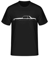 'Ford Mustang LX 5.0 (1989)' Silhouette · Men's Basic T-Shirt